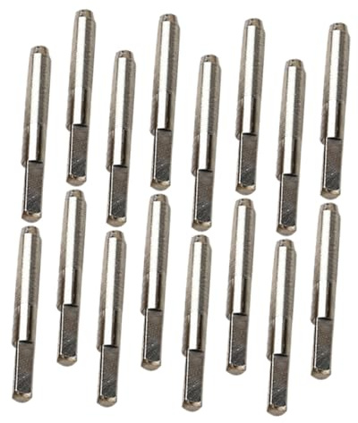 WHAMVOX 32stücke Zither Stimmnägel Metall Leichtgewichtige Harfen Saiten Nägel Für Zither Und Andere Saiteninstrumente Einfach Zu Verwenden Und Tragbar Silberfarben