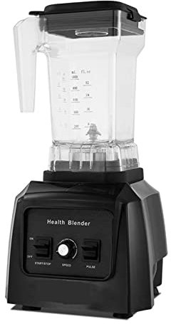 Licuadora comercial de alta resistencia, batidora profesional, exprimidor de 23000 RPM, picadora de velocidad, batidos de hielo, fabricante de alimentos, 1,5 L, 1300 W (color: C, tamaño: taza de bat