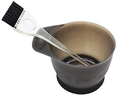 Kit da colorare per capelli per saloni di salone professionale tintura per tinte per capelli e ciotola set di tinte per tingere la ciotola per miscelare la ciotola per tinta per morenti grigio | kit