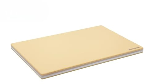 Hasegawa JA647 Chopping Board, Wooden Core, Pro-Soft Lite, Brown, 44 x 29 x 2cm | Protects professional knife edges during intensive food prep, offering a highly hygienic, easily sanitized surface.