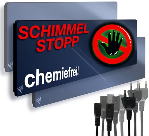 3x MOLD BUSTER Schimmelheizung, Schimmelentferner chlorfrei, GLAS, Schimmel Heizung Wand, Fensterheizung, Haustierheizung, Anti Schimmel, Kondenswasser verhindern