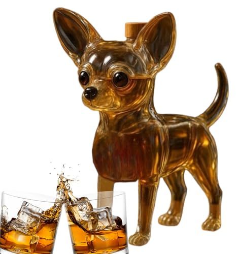 Decantador De Vidrio Figura Animal Decoración Hogar