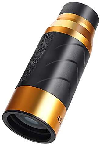 Monokulärt teleskop Kompakt infällbart zoomteleskop vidvinkel HD Prism kikarsikte Teleskop med telefonklämma Stativ