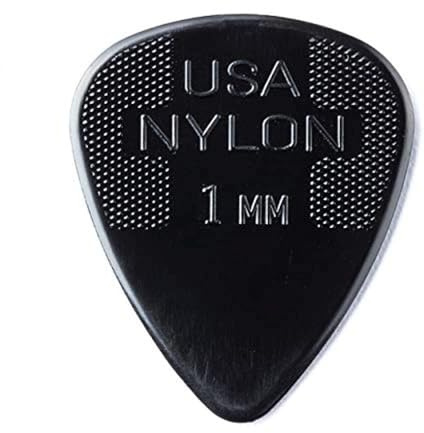 Jim Dunlop Nylon Standard Pick 1.0MM - 12 Pack