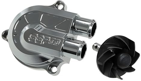 Wasserpumpe Stage6 CNC Racing Type +40% Förderleistung Minarelli LC Chrom