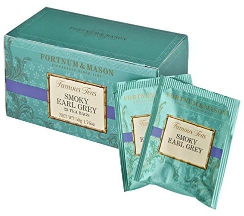 Fortnum & Mason tea Smoky Earl Grey 25 bag FORTNUM & MASON FAMOUS TEAS SMOKY EARL GREY 25 TEA BAGS [parallel import goods] [overseas direct sending goods]