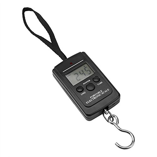Portable Handy Scale, Digital Electronic Hanging Scale 40KG Luggage Scale Outil de mesure de poids Luggage Weight Scale balance numérique pratique