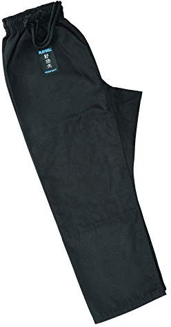 Playwell Kids Elite Judo Gi Training Pants (Trousers) - Black (M2)