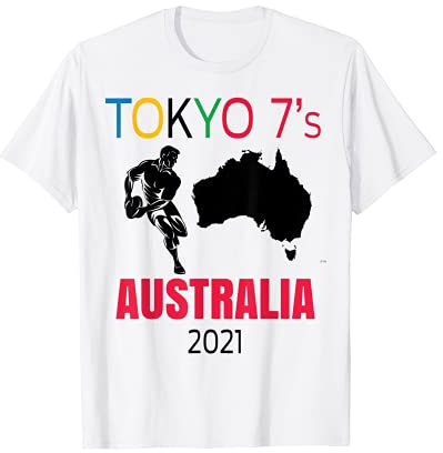 Tokyo 7's Rugby Australia Sevens Rugby T-Shirt