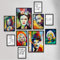 Giallobus - Conjunto de 10 Carteles de Pared - Colección Giallobus 1 - Papel estucado - | 2 x A3 42x30cm | 4 x A4 30x21cm | 4 x A5 21x15cm | - SIN Marcos - Cuadros Modernos salón