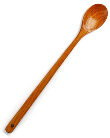 Holzlöffel mit extra langem Griff, 50 cm, Küchenutensilien aus Holz, Rühren, Holzsuppe