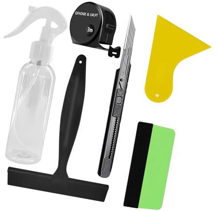 OFHome 6-teiliges Rakel Set für Folie Fenstertönung