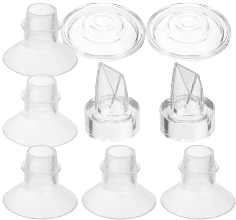 BESPORTBLE Silikonflanscheinsätze Praktische und Glatte Oberfläche Kompatibel mit S12 Wearable Universeller Flansch Einsatz für Elektrische Milchpumpen