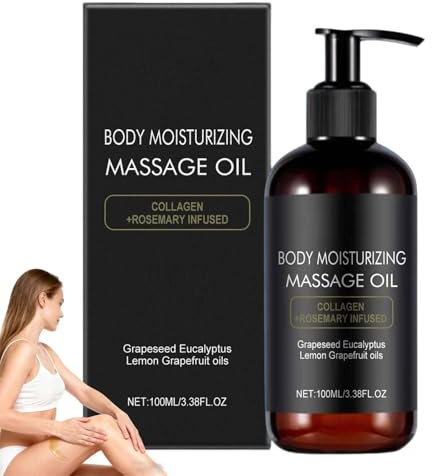 Leichtes feuchtigkeitsspendendes Massageöl für den Körper, Anti-Cellulite-Massage, nährt trockene Haut und strafft schlaffe Haut Serumöle, schnell absorbierend und zur Reduzierung von Serumöle (1PCS)