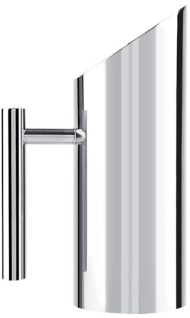 Brocca d acqua in acciaio con protezione dal ghiaccio per bevande fredde Manico ergonomico Strumento di servizio robusto Hotel Ristoranti