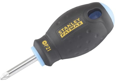 Stanley 0-65-408 Fat Max Screwdriver Pozidrive Pz1X30Mm-Black