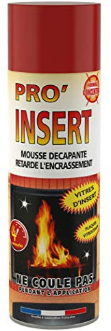 Pro Inserto – Super Detergente per vetri, inserti di camini e piastre in vetroceramica, 500 ml (x1)