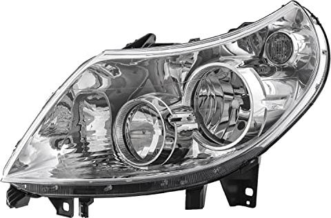 Diederichs Scheinwerfer links H1/H7 für Jumper, Ducato, Boxer (2006-2010) - Silber - 55W - Halogen - Kunststoff - E-Typ-geprüft