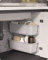 Baffect 2 organisateurs de panier d'armoire de cuisine, en plastique, sous l'évier, tiroir coulissant pour meuble,salle de bain Undersink (Gris)