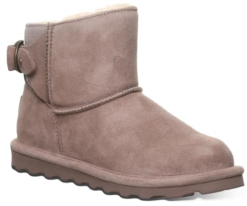Bearpaw Women's 2713W Ankle Boot, TAUPE CAVIAR, 6 UK