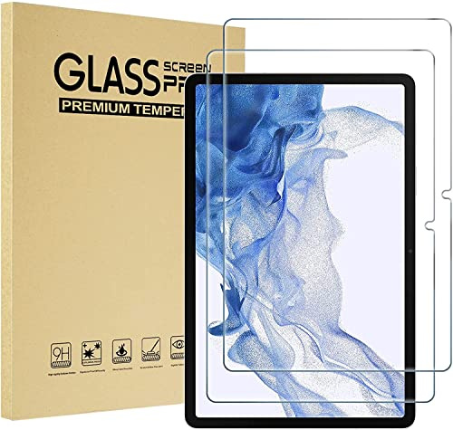 TechDealsUK [2 Pack] Screen Protector for Tab A 8.0 (2019) Tempered Glass [Scratch Resistant/HD] for Samsung Galaxy Tab A 8.0 2019 T290 T295