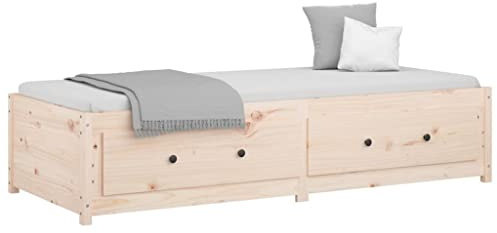 vidaXL Tagesbett ohne Matratze 80x200 cm Massivholz Kiefer