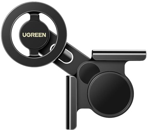 UGREEN Soporte Móvil Coche Magsafepara Vehículos Nueva Energía, Suporte Telemovel Carro Magnético, Porta de Pantalla Adecuado Accesorios Tesla Model3/ Y, iPhone 16 15 14 13 y Funda
