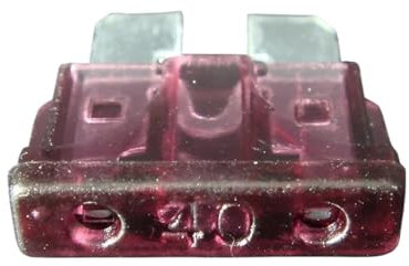 10 PCS Auto Auto Boot LKW Flachsicherung 2A 3A 5A 7,5 A 10A 15A 20A 25A 30A 35A 40A 32 V Mittelgroße Auto Flachsicherung (Size : 2A)