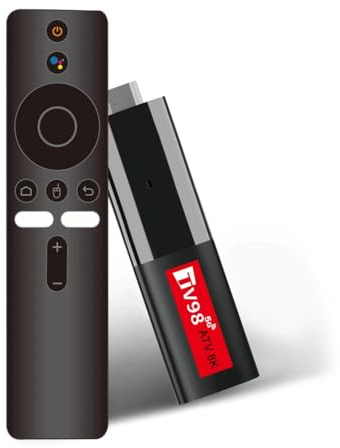 Tskcvy Android14 ATV Smart TV Stick Allwinner H618 Support 8K Video 2.4/5G Wifi6 Voice Remote Mini TV Box Portable Player