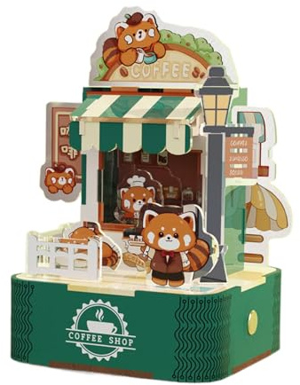 Puzzle,Puzzle Acrílico – Lámpara de mesa pequeña Puzzle – Lámpara de escritorio de dormitorio, kit de construcción de maquetas, luz nocturna linda para el hogar, el dormitorio, la