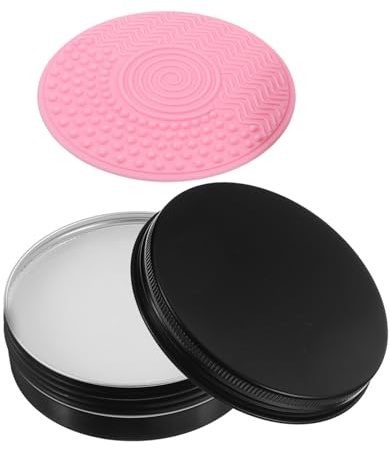 Ipetboom Makeup Brush Cleaning Box Makeup Brush Cleaner Tool Remover Soap Cleaning Soap for Beauty Tools