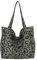 TUONYIS Grüne Leoparden Tasche,Canvas Tasche Damen Umhängetasche Damen,Umhängetaschen große Kapazität,Tasche Shopper Tote Bag für die Schule Arbeit Einkaufen Reisen täglichen Gebrauch(Grün)