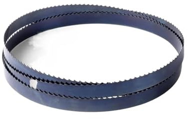 Lot de 3 lames de scie à ruban 2240 10 0,65 mm 6 dents TPI for la coupe de bois dur, de contreplaqué et de matériaux non métalliques