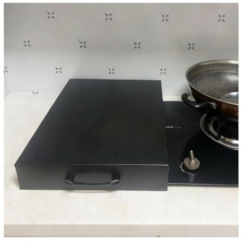 Cubierta de Estufa de Gas, Protectora de Encimera para Cubre Hornillas Fácil de Limpiar y Tamaño Personalizable para Estufas Cerámicas de Cocina(35x40x7cm/13.78x15.75x2.76in)