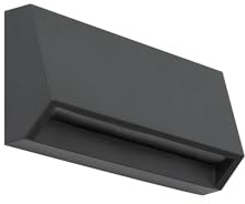Faro Barcelona 70658 - MUST 158 Lampada da parete grigio scuro