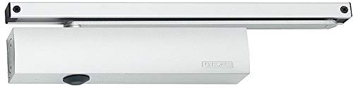 GEZE Türschließer TS5000, RAL9016 weiß, inkl. Montageplatte und