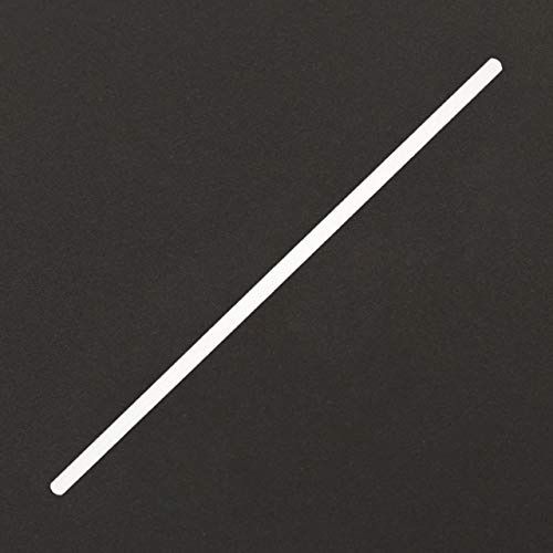 KLEBESHOP24 Schnellheftzungen ohne Endkappen | Weiß | Kunststoffummantelt | 10, 100 oder 1000 Stück | 160 mm lang x 5 mm / 100 Stück | kunststoffummantelt