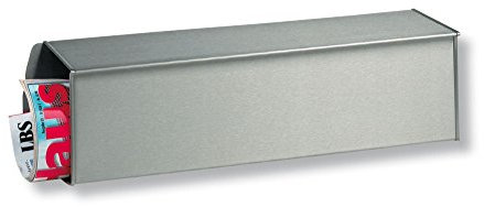Burg-Wächter Edelstahl-Zeitungsbox, Edelstahl, 3808 Ni