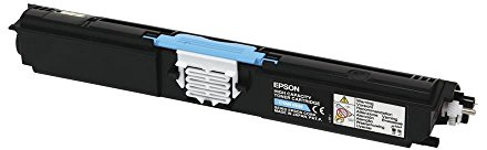 Epson C13S050556 Tonerpatrone (ca. 2700 Seiten, hohe Reichweite, für AcuLaser C1600/CX16-Serie) Cyan