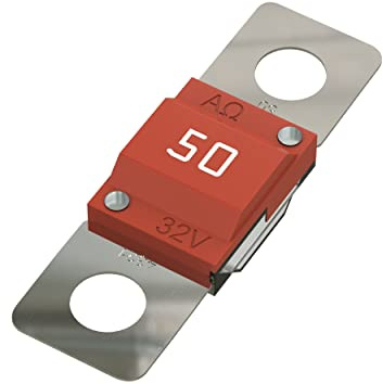 AUPROTEC Midi Hochstromsicherung Schraubsicherung 40A - 100A Auswahl: 50A Ampere rot, 1 Stück