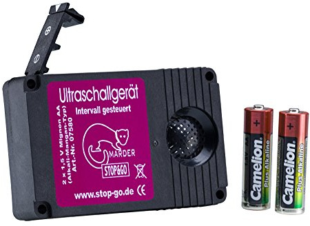 Stop & Go 07580 Dispositif anti-martres à ultrasons, avec piles