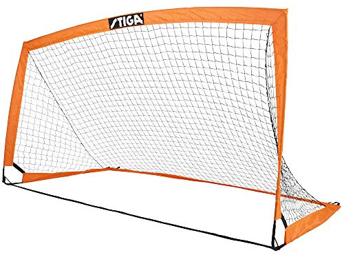 STIGA Match Football Porta da Calcio per Bambini - Montabile, Portatile e Resistente con Telaio in Fibra di Vetro