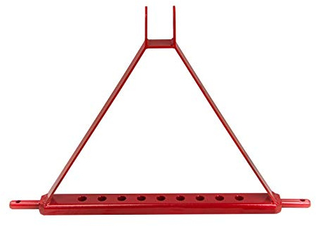 DEMA Ackerschiene 770 mm Kat 1, mit Verdrehschutz, Drehsicherung, Stabil & sicher, Für Kleintraktor, PKW-Anhänger, Kommunaltechnik, z. B. Holder, Iseki, Kubota, Yanmar