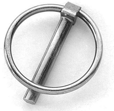 10x Klappsplinte 8mm Stahl verzinkt Klappsplint Bolzensicherung Stecker (932692)