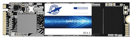 Dogfish 128GB SSD M.2 NVMe 2280 PCIe 3.0 Gen3 x4 unità stato solido interna | velocità fino a 1800 MB/s, memoria flash 3D NAND, chiave M, espansione per computer desktop e portatili