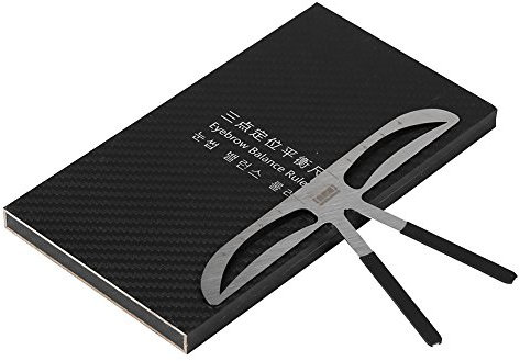 3 types de pochoir à sourcils élaborent des gabarits de modèle de sourcils réutilisables pour une gamme de formes de visage outils de maquillage bricolage façonnage définir pour(Natural Eyebrow)