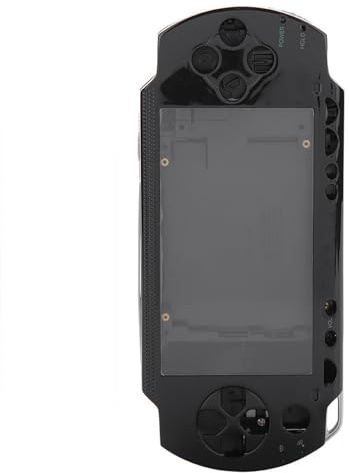 Full Housing Case Cover for 1000, Replacement Anti-drop Shell Set with Buttons Kit for 1000 Game Console (Black)