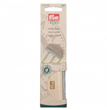 Prym Wollkamm Holz, Blau, Einheitsgröße