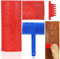 GZjiyu 3 Pcs Peinture Effet Bois, Outil de Grain de Bois en Caoutchouc Peinture en Caoutchouc de Grain avec Manche, pour Bricolage Home Murale Décoration Outil Imitation Grain de Bois