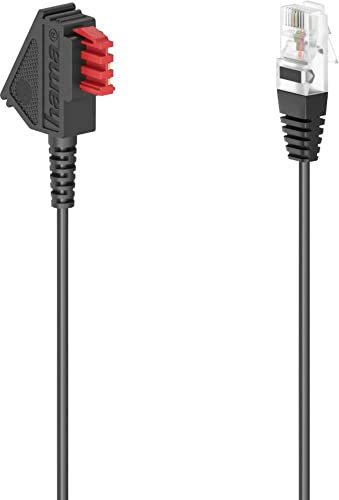 Hama Telefon (analog) Adapter [1x RJ11-Buchse 6p4c - 2X RJ11-Buchse 6p4c] Schwarz